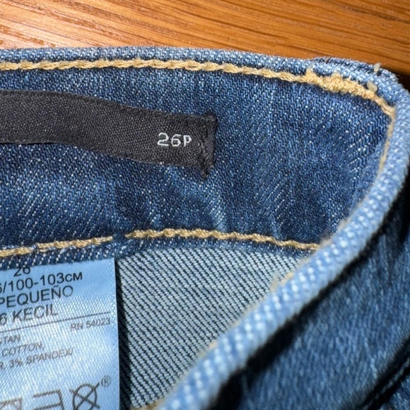 Banana Republic Mid-Rise Skinny Jeans Denim Medium Wash Size 26P - Picture 7 of 8